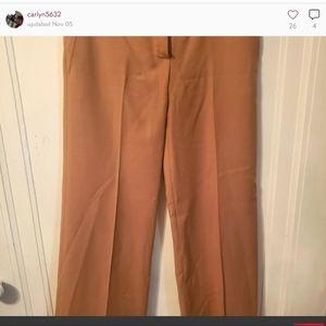 Chloe Camel wool sz 2 pants